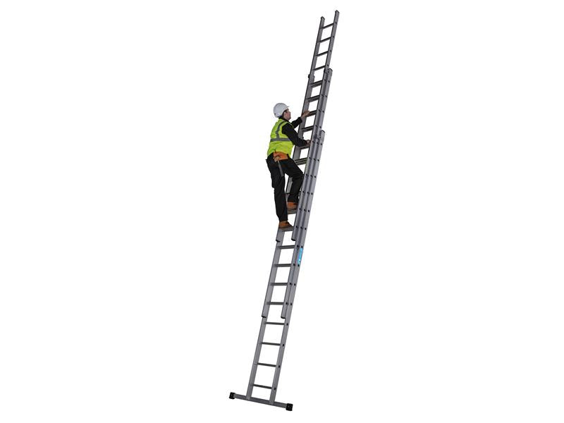 Everest Square-Rung Extension Ladder 3-Part 3 x 14