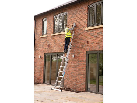 Everest Square-Rung Extension Ladder 3-Part 3 x 6