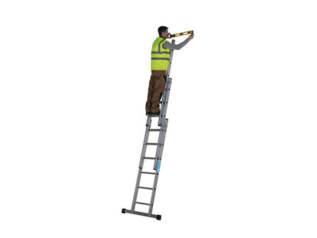 Everest Square-Rung Extension Ladder 3-Part 3 x 6