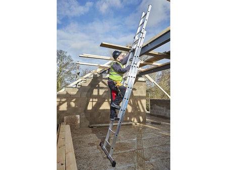 Everest Square-Rung Extension Ladder 3-Part 3 x 8
