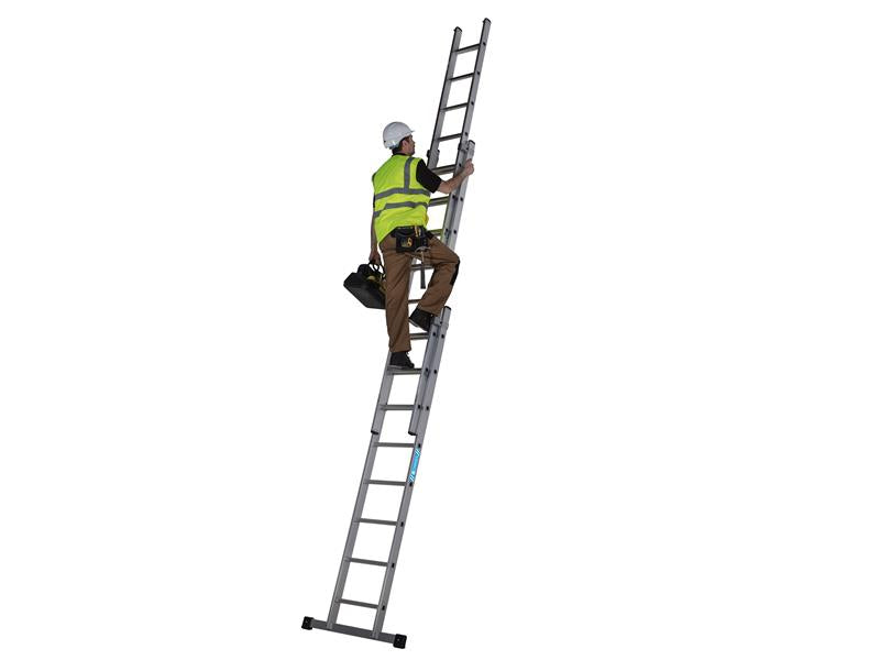 Everest Square-Rung Extension Ladder 3-Part 3 x 8