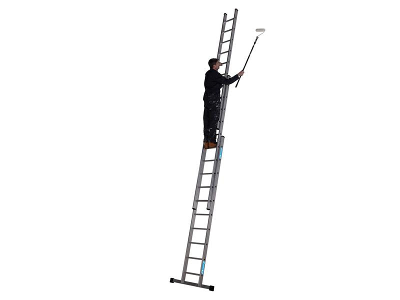 Everest D-Rung Extension Ladder 3-Part 3 x 10