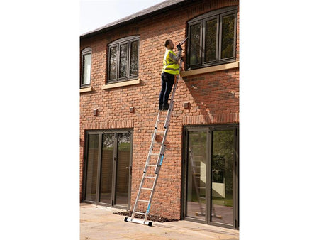 Everest D-Rung Extension Ladder 3-Part 3 x 6